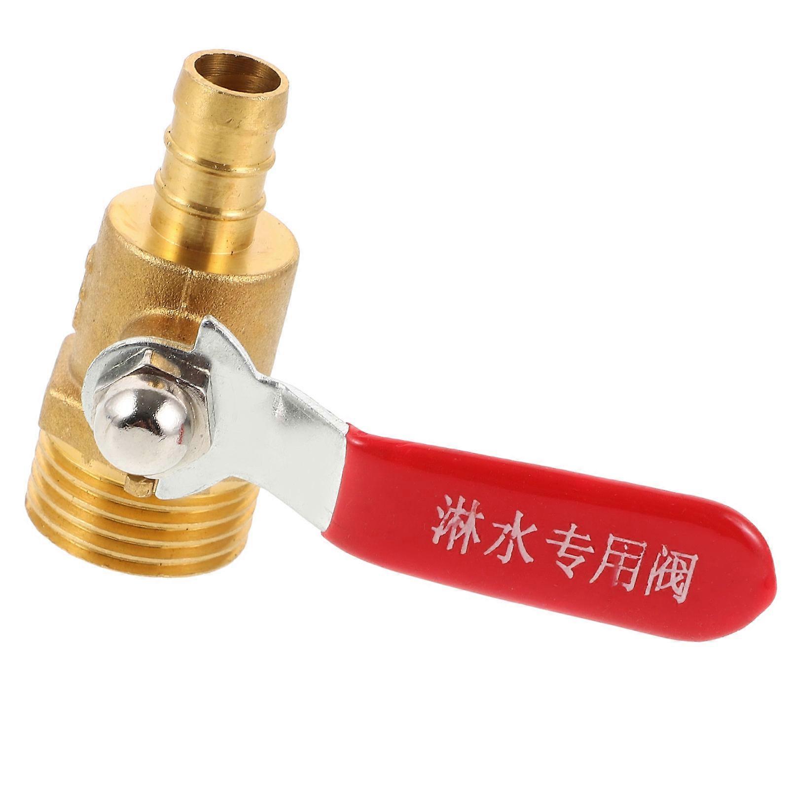 Copper Water Shut Off Valve Irrigation Valve for Control Use 3Pcs