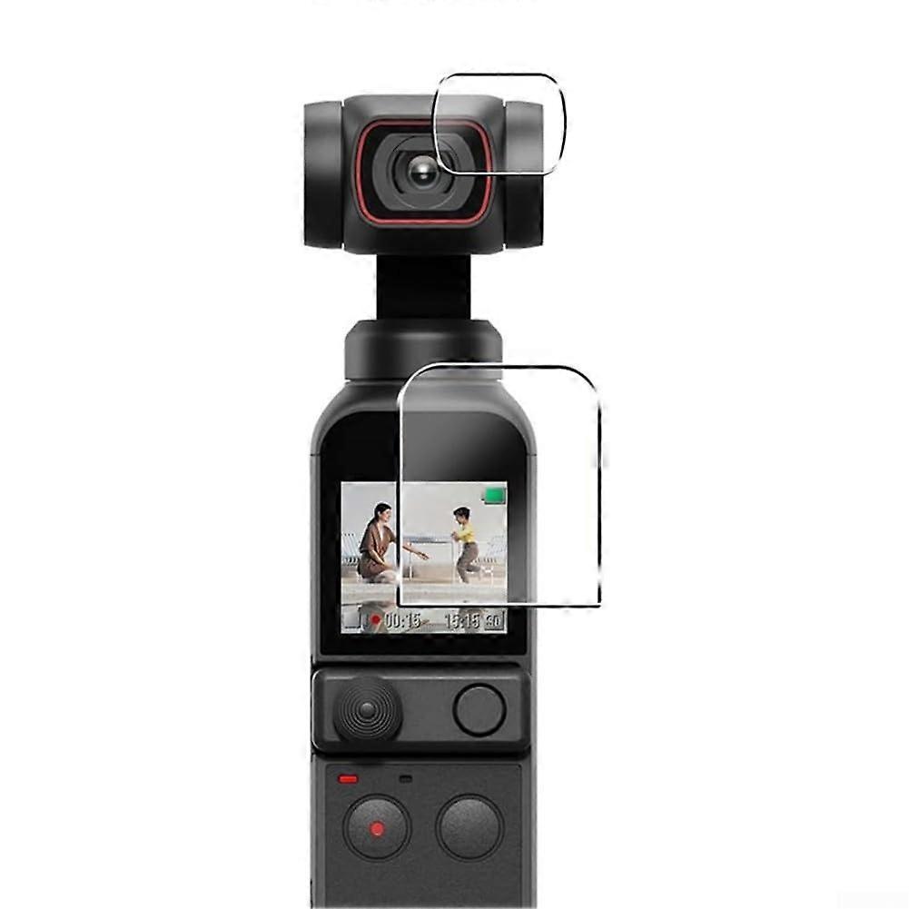 Protective Screen Film Bubble Hydrophobic Coating Compatible with DJI Pocket Series Pocket 3 AR3A