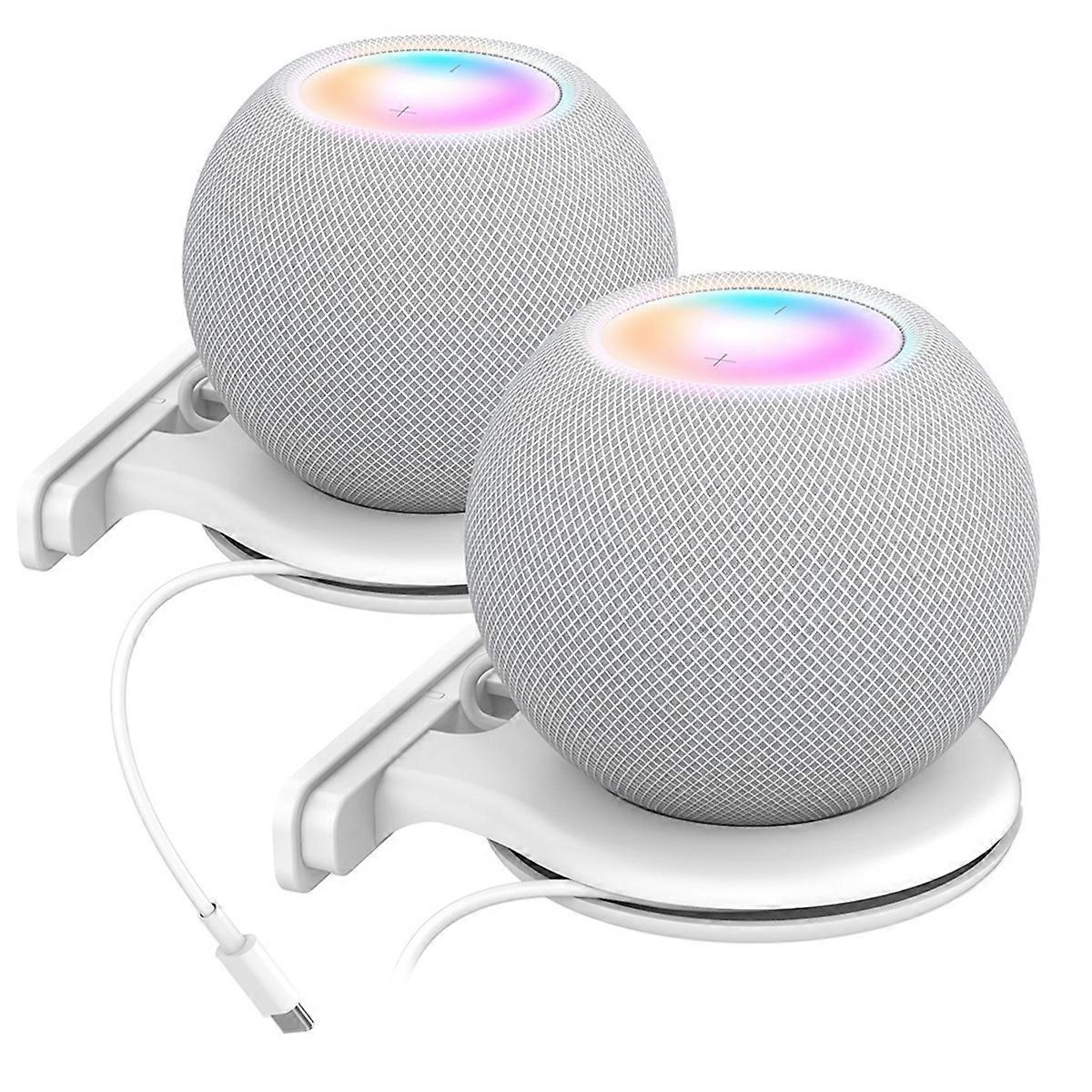 For Mini Wall Mount Holder Compact Outlet Bracket Stand for Smart Speaker Space-Saving Hanger for Mi