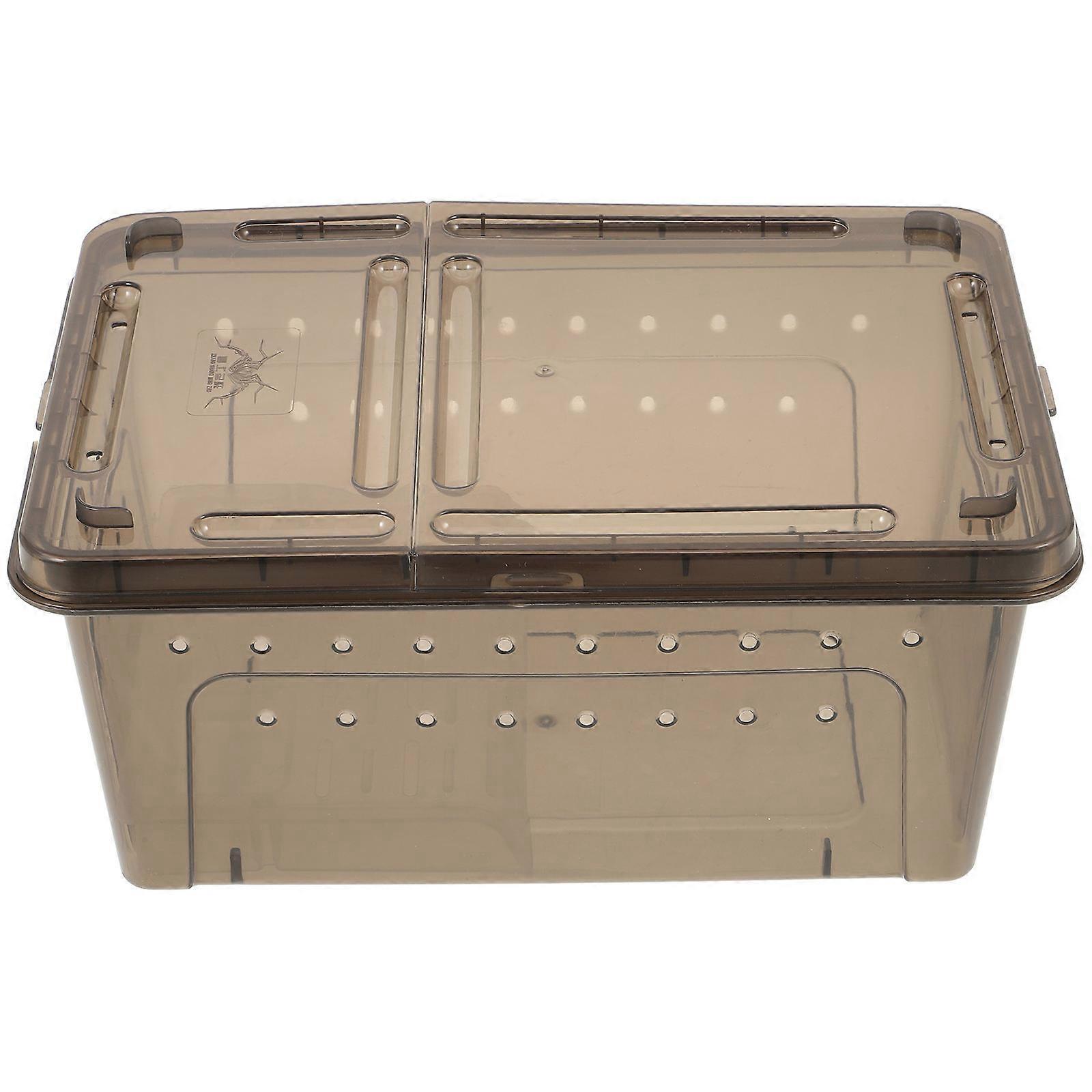 Creative Turtle Living Tank Square Design 12.00X5.00X5.00CM Great For Reptile Housing 1 Set