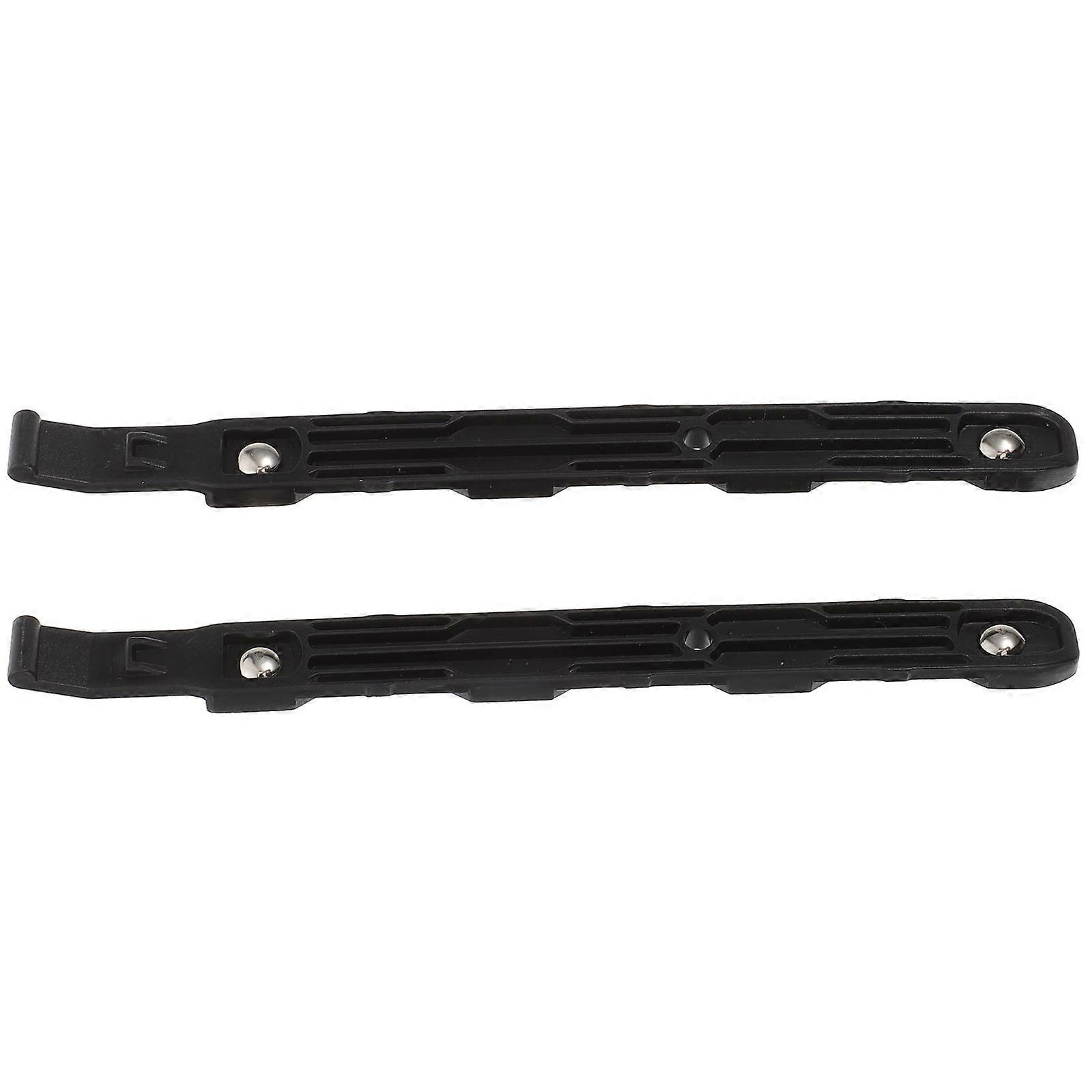 Tool Free Installation Hard Drive Mounting Plastic Rail For DIY Enthusiasts 16.00X2.00X1.00CM 8 Pieces