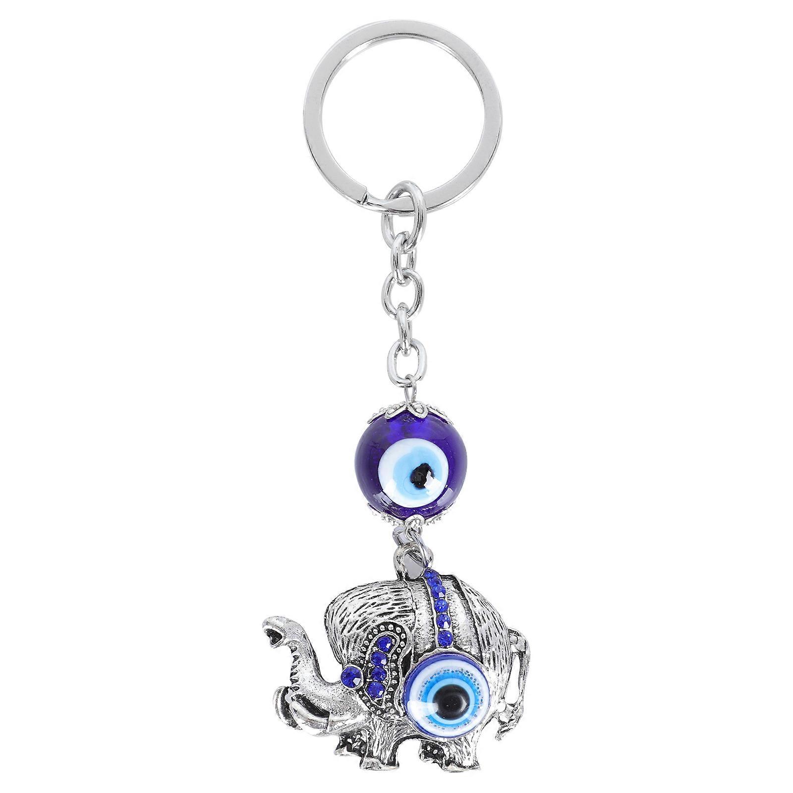 Decorative Key Chain Elephant Pendants for Bag Hanging with 2Pcs