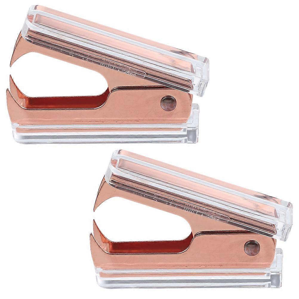 Staple Extractor Lifter 2Pcs Household Staple Removing Tool Suitable for Professionals Study Supplies