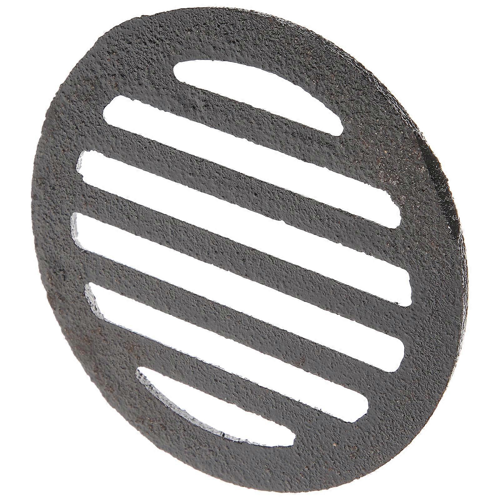 Floor Drain Cover Iron Round Sink Filter Cover for 2Pcs Installation