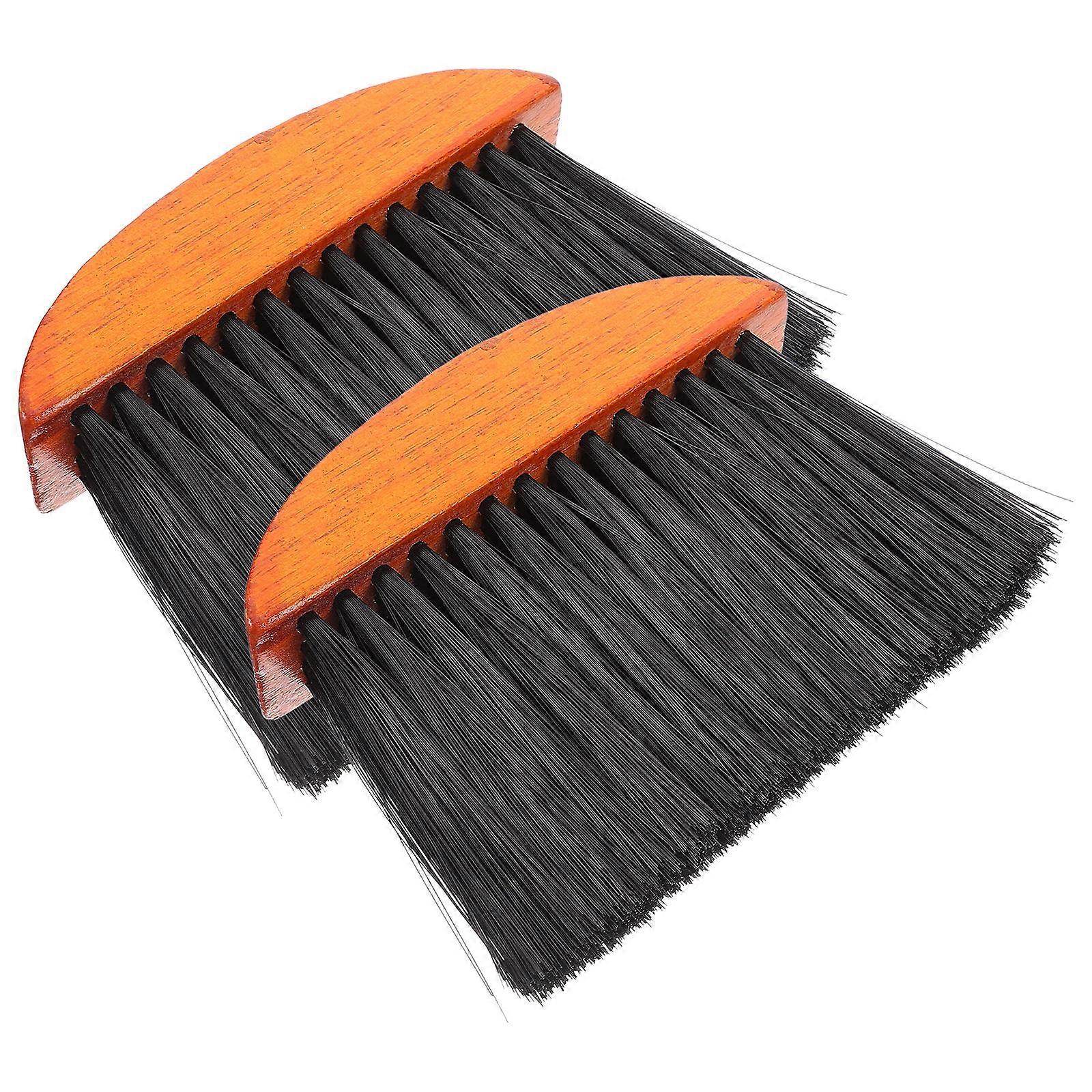 Fireplace Cleaning Tool Brush Wood Plastic Handheld 8Pcs for Home