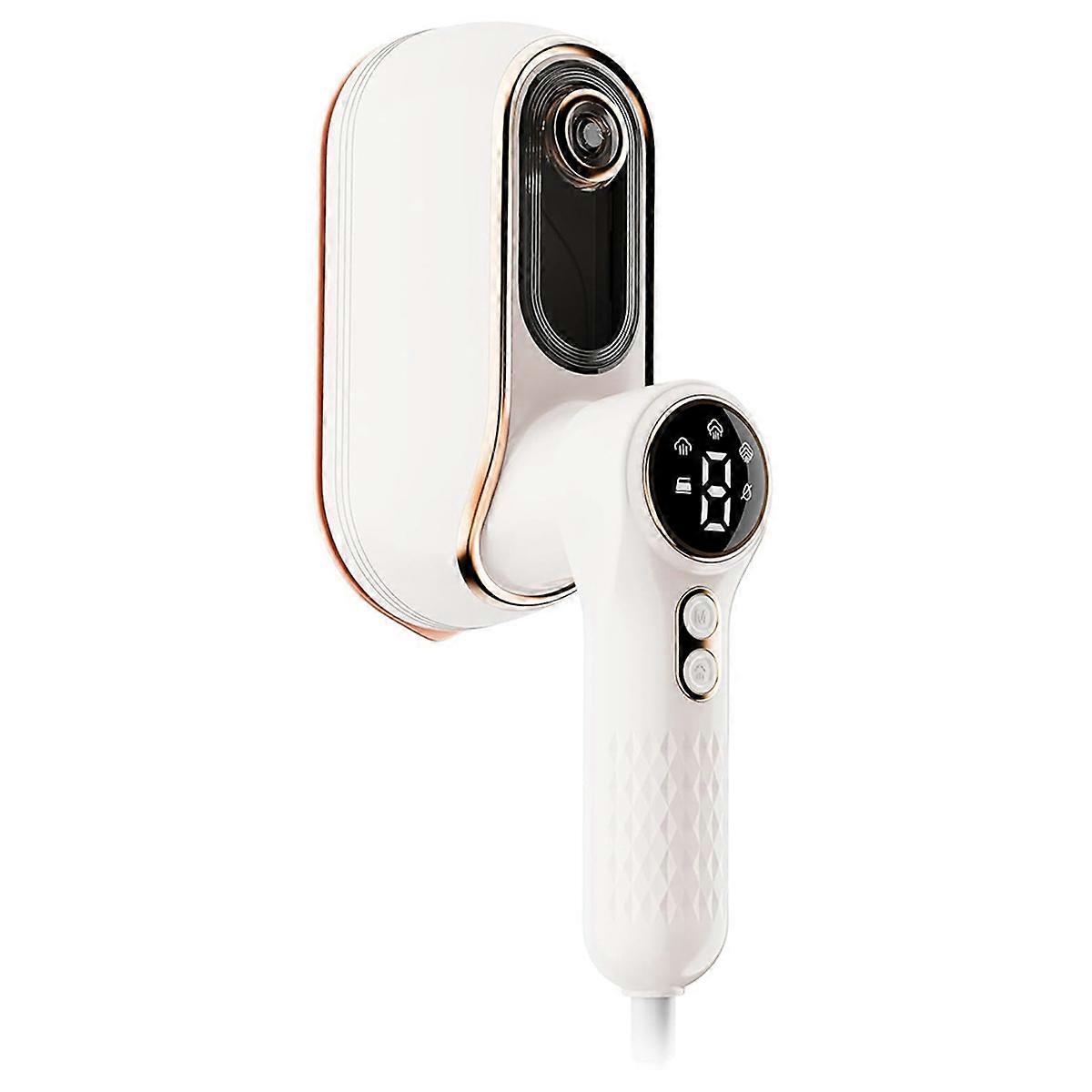 Portable Travel Steamer, 1200W Handheld Fabric Steamer for Clothes, 4 Modes with LCD Display, Wrinkle Remover EU Plug