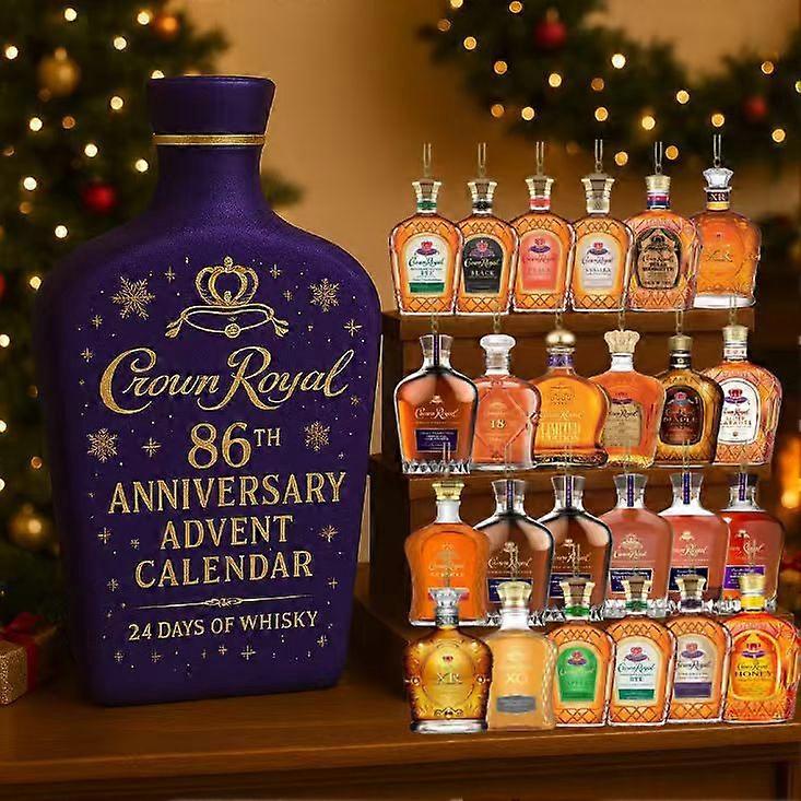 Ημερολόγιο Whisky Advent 2025 - 24 ημέρες γευσιγνωσίας ουίσκι υψηλής ποιότητας CrownRoyal