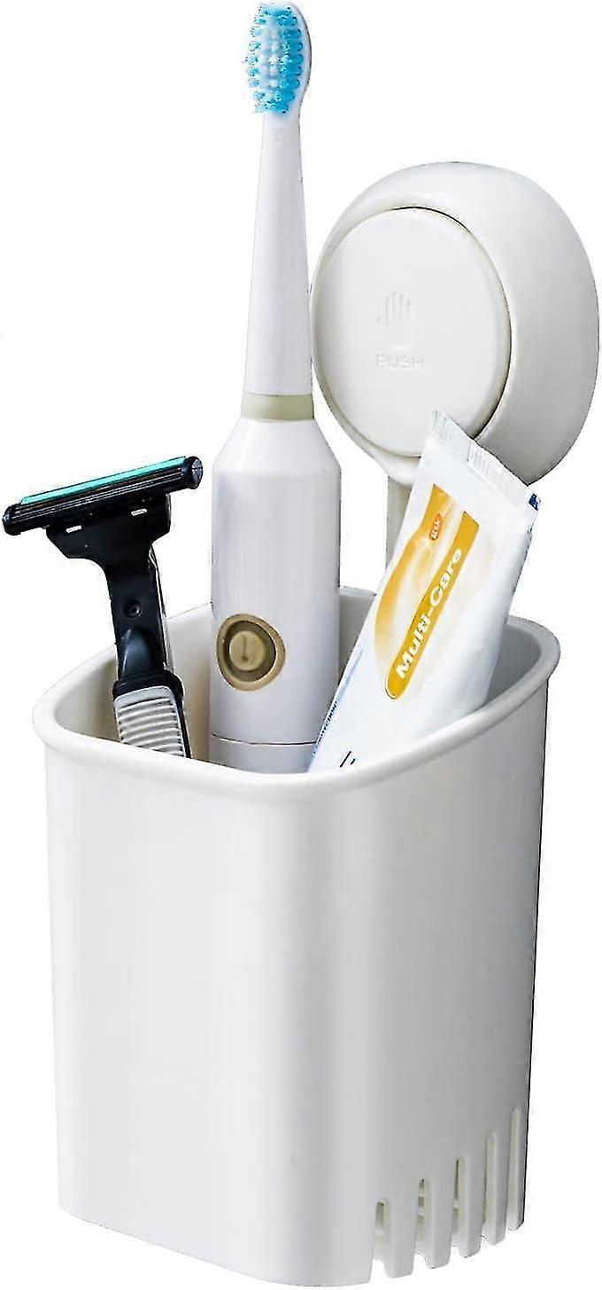 Toothbrush Holder - Suction Cup No Drilling & Reusable