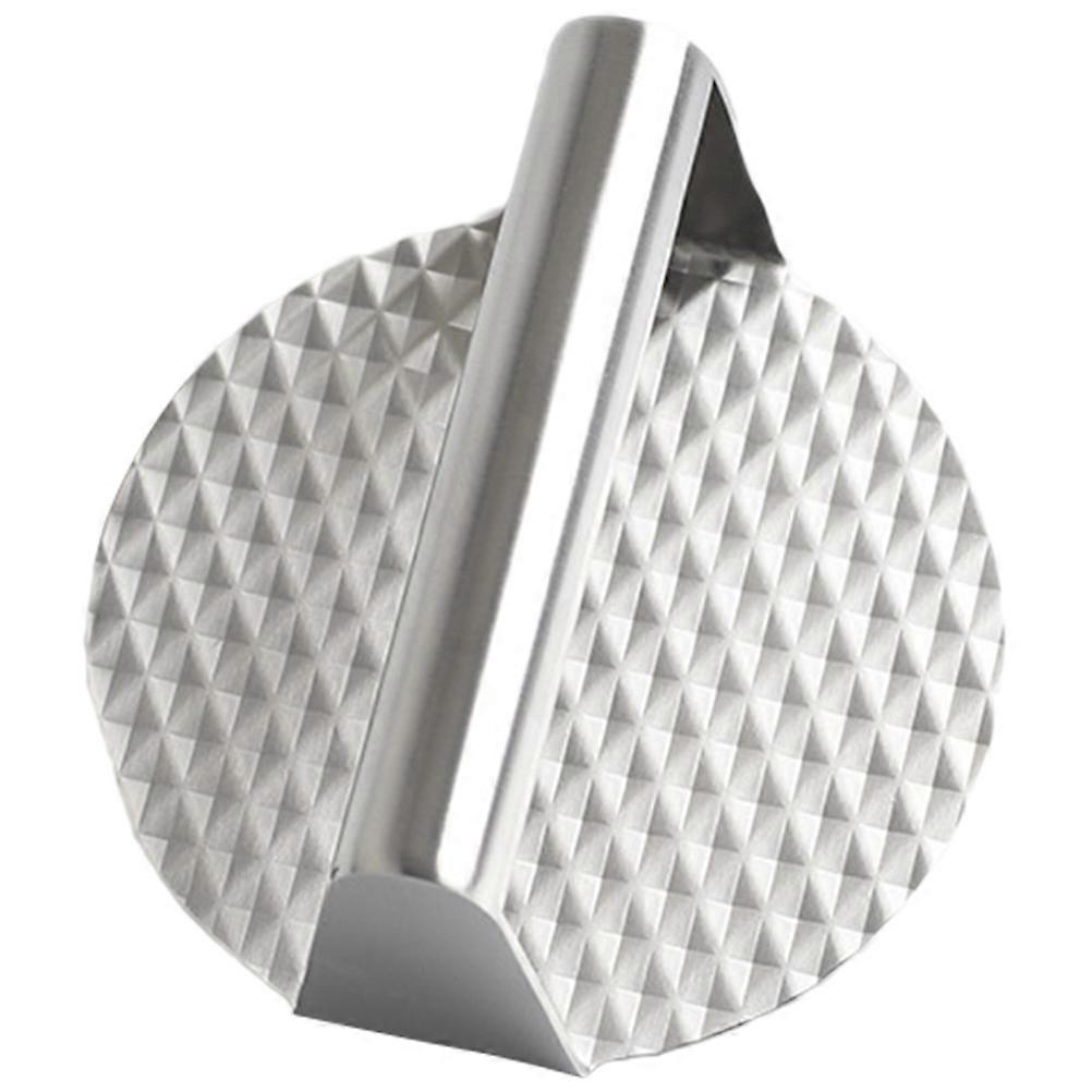 Stainless Steel Burger Press with Non-Stick Shaping for Daily Use Silver