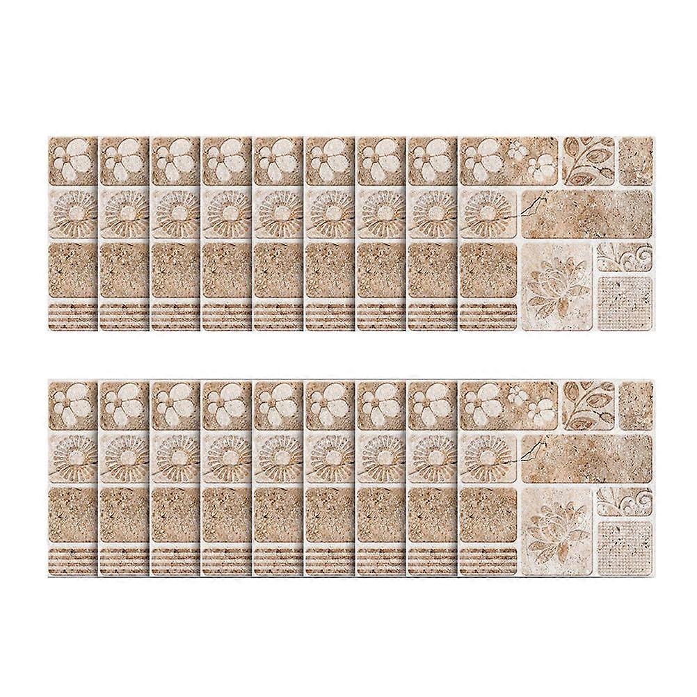 Heat Resistant Decals for Kitchen Tile Mosaic Paste Sticker 54Pcs