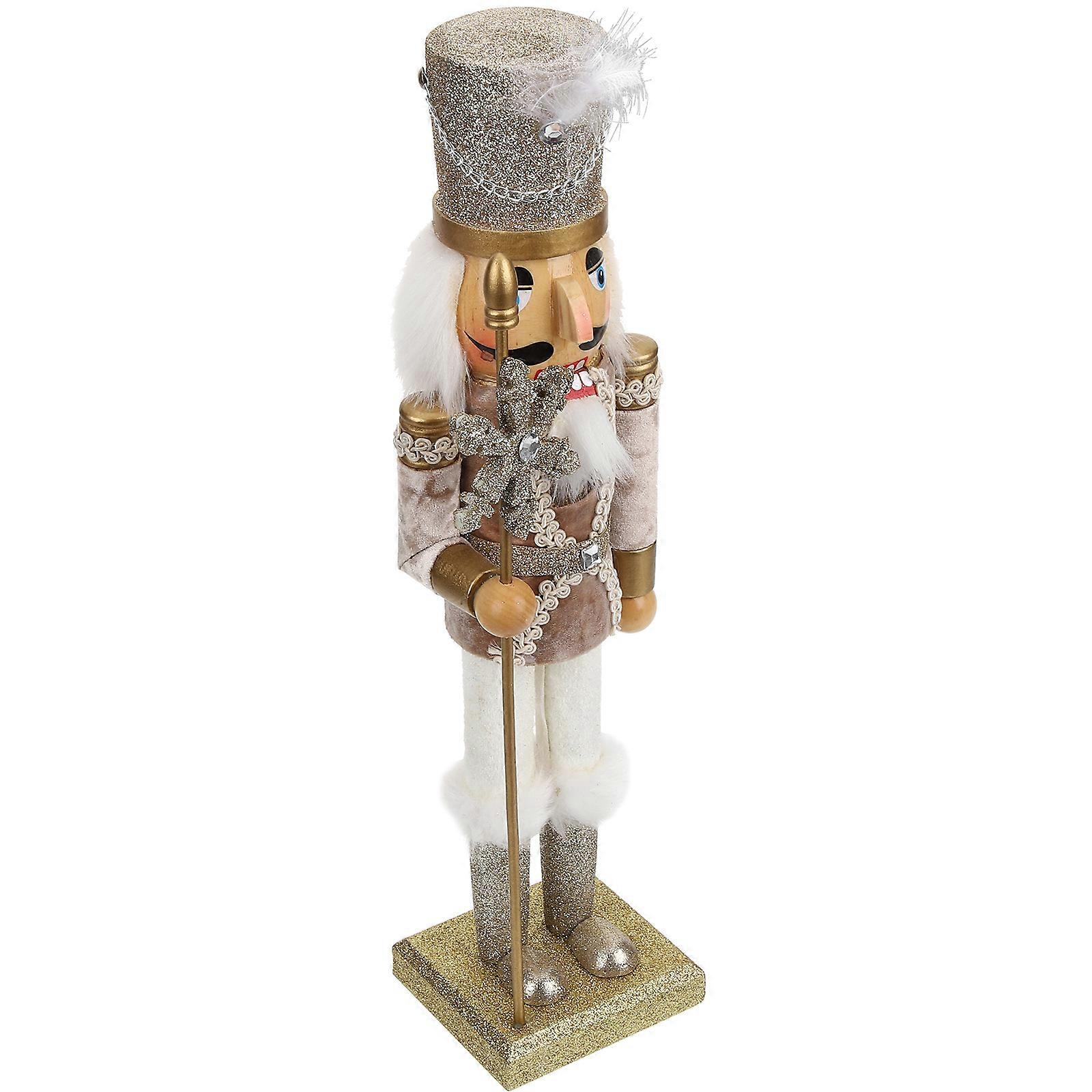 Nutcracker Decorations Christmas Nutcracker Decor for Decor 2Pcs