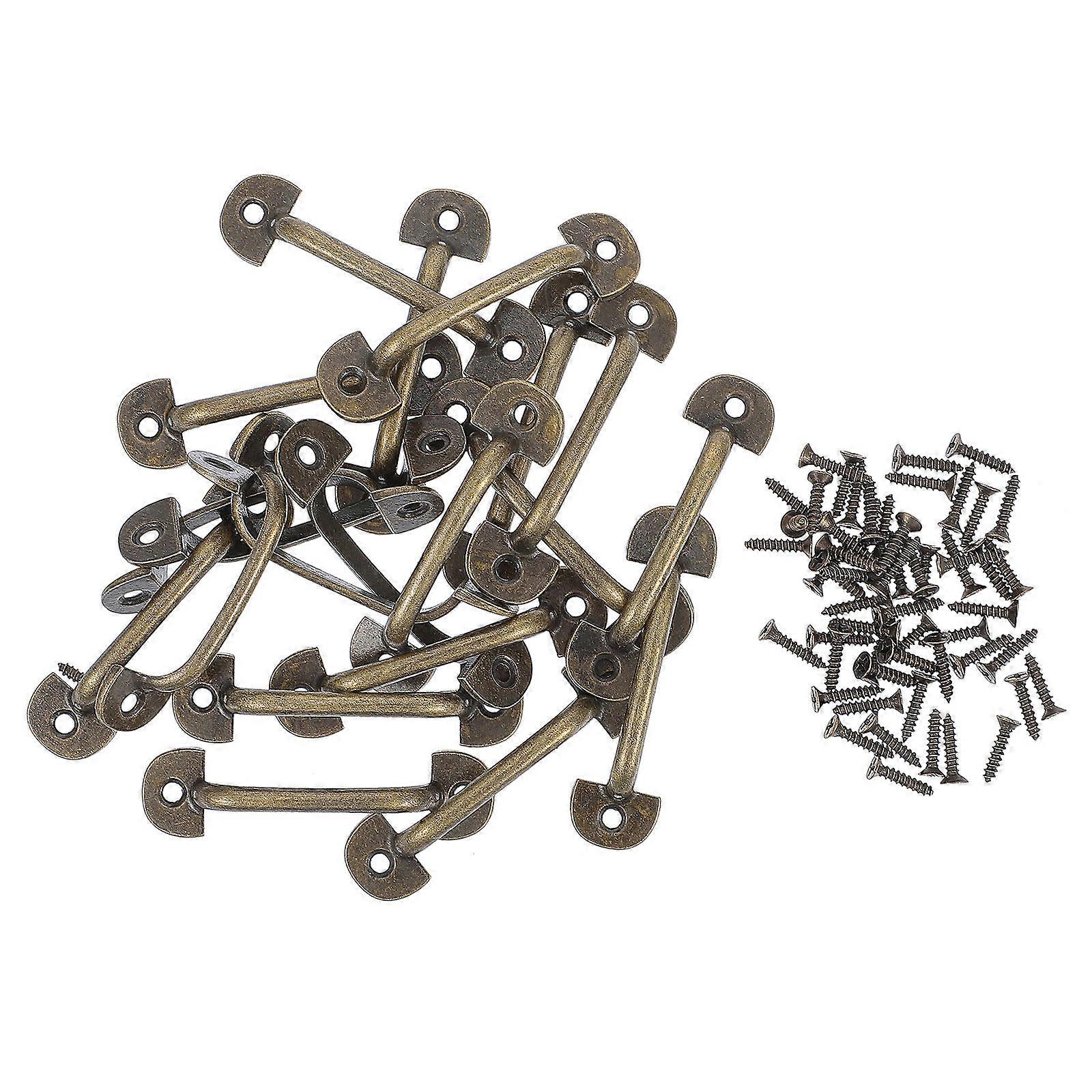 Zinc Alloy Cabinet Handle for Drawers 20Pcs Rustic Vintage Style Pulls