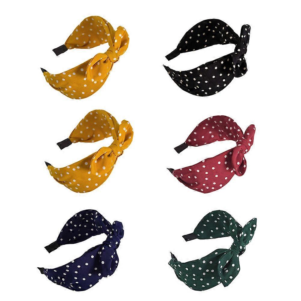 Bandeau à nœud papillon, lot de 18, couleurs assorties, design élégant, accessoire de coiffure pour femme.