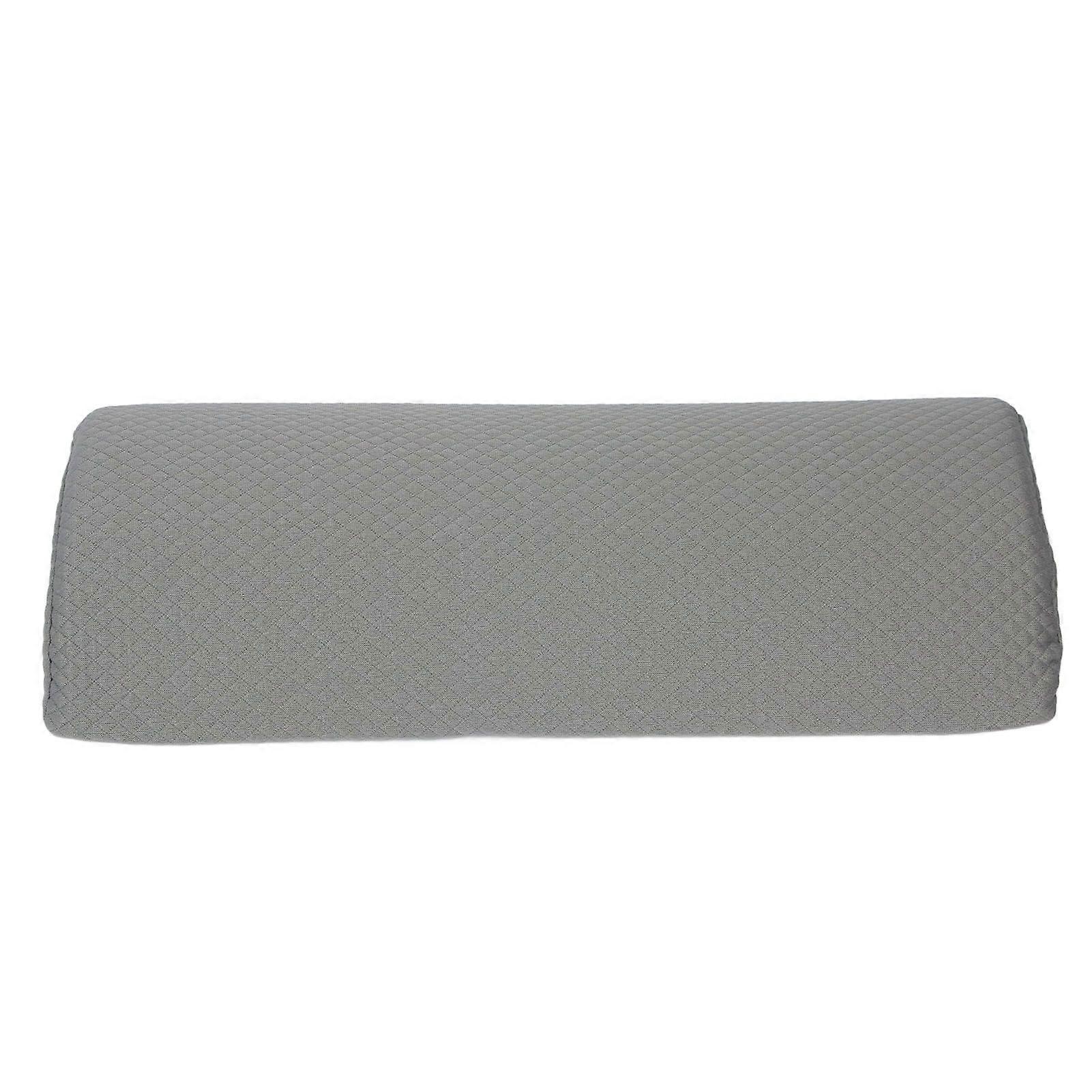 Lumbar Support Pillow for Sleeping Ergonomic Comfortable Soft Lower Back Pillow Cushion Gray