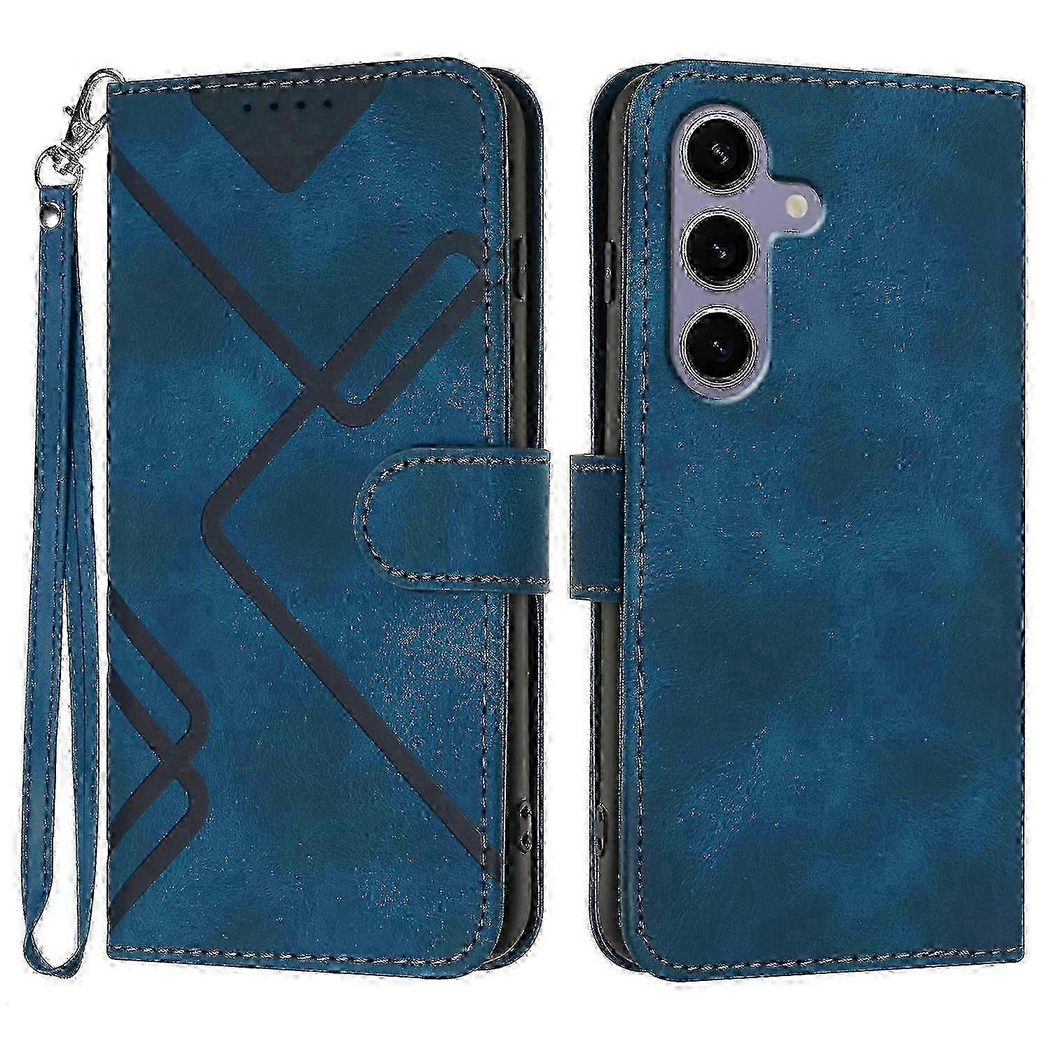 Leather Geometry Pattern Phone Case for Galaxy S25 26s