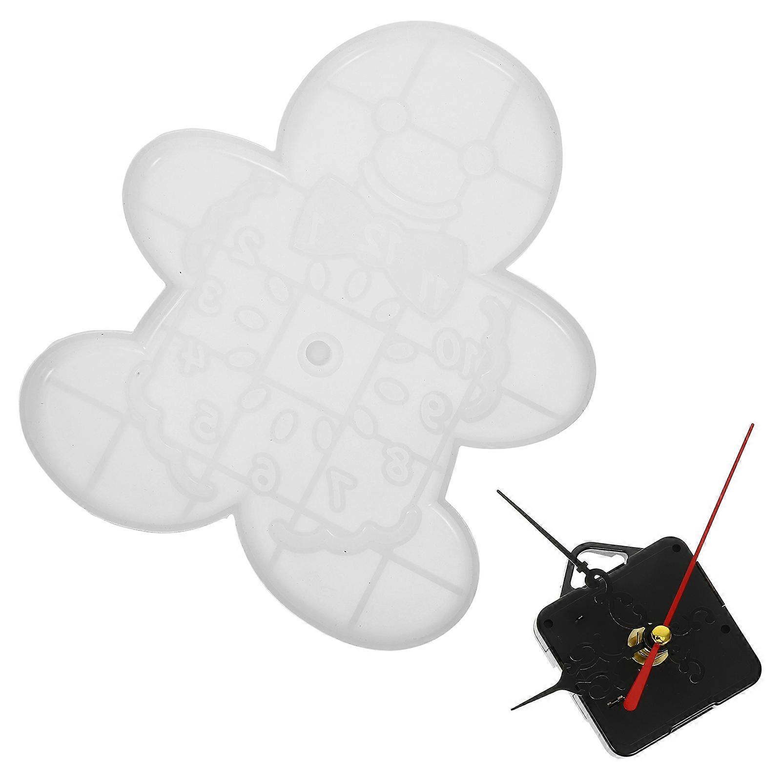 Flexible Silicone Mold for Clock Casting Making 5Sets Multi Color