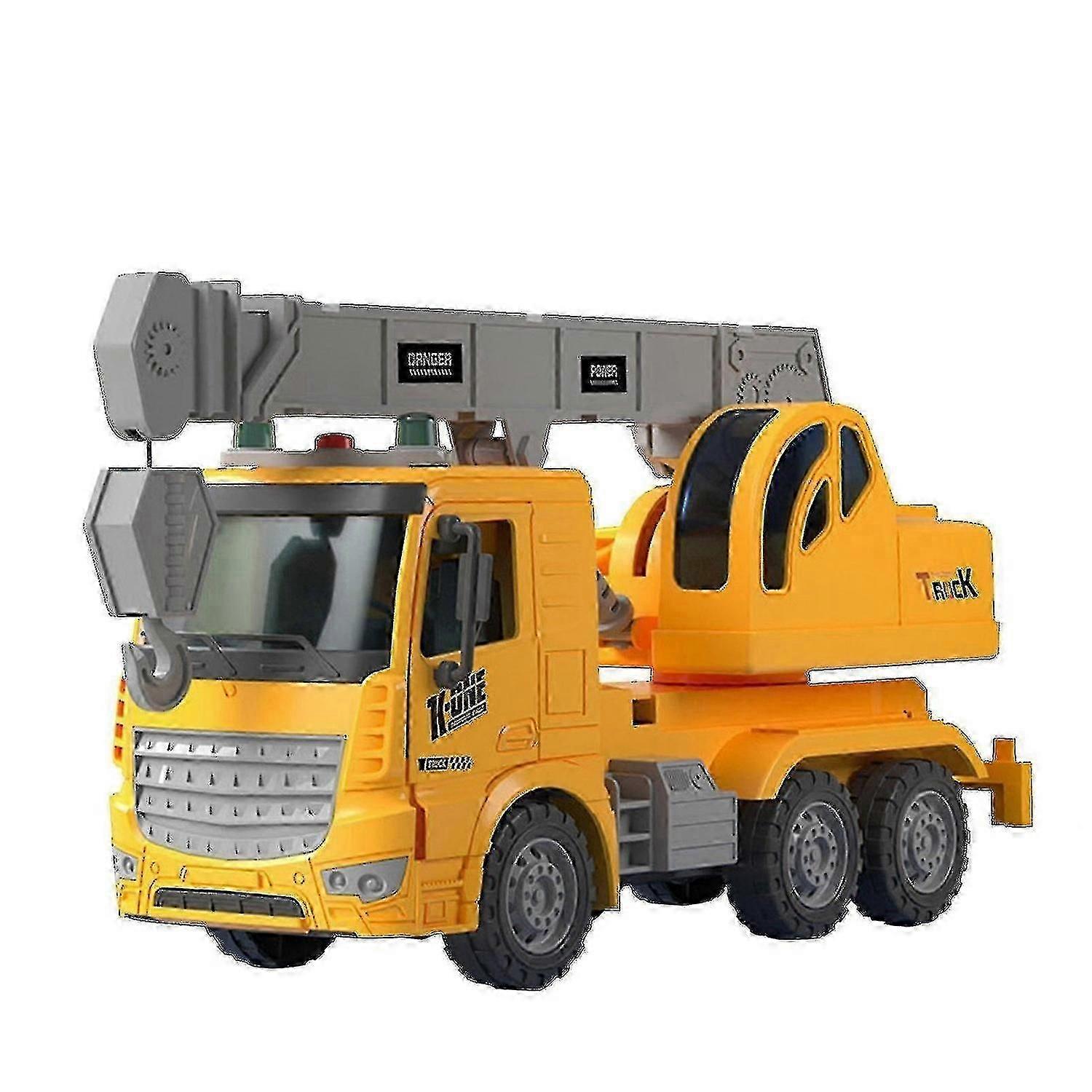 Children's Large Mixer Inertia Toy Car Dumper Concrete Engineering Vehicle Cement Tanker Simulation