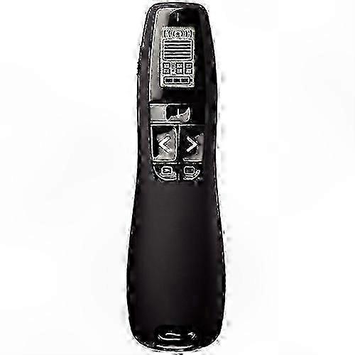 R800 2.4GHz USB Wireless Presenter with LCD Display, Green Laser Pointer for PPT Remote Control