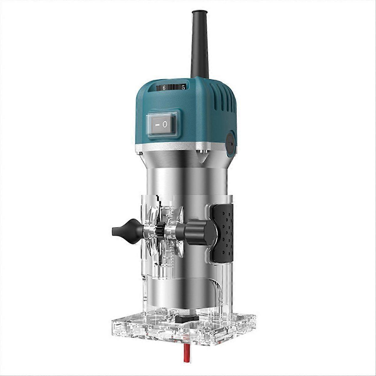 6-Speed 800W Trimming Machine for Woodworking, CNC Cutting, Milling and Slotting Machines EU Plug