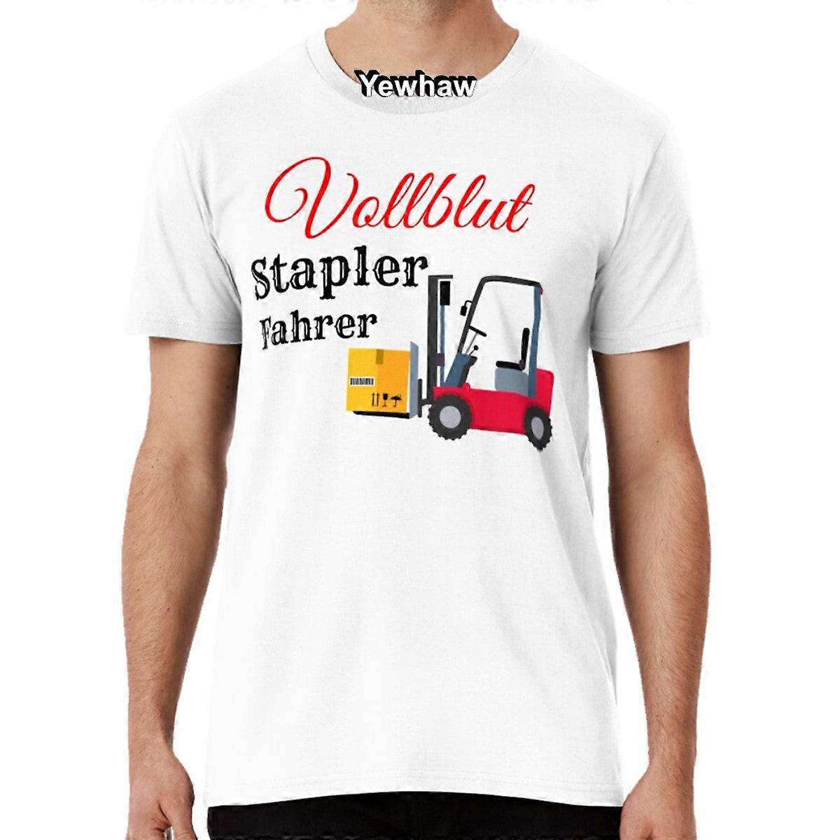 Thoroughbred Forklift Driver T-shirt Stacker Occupations Vocation