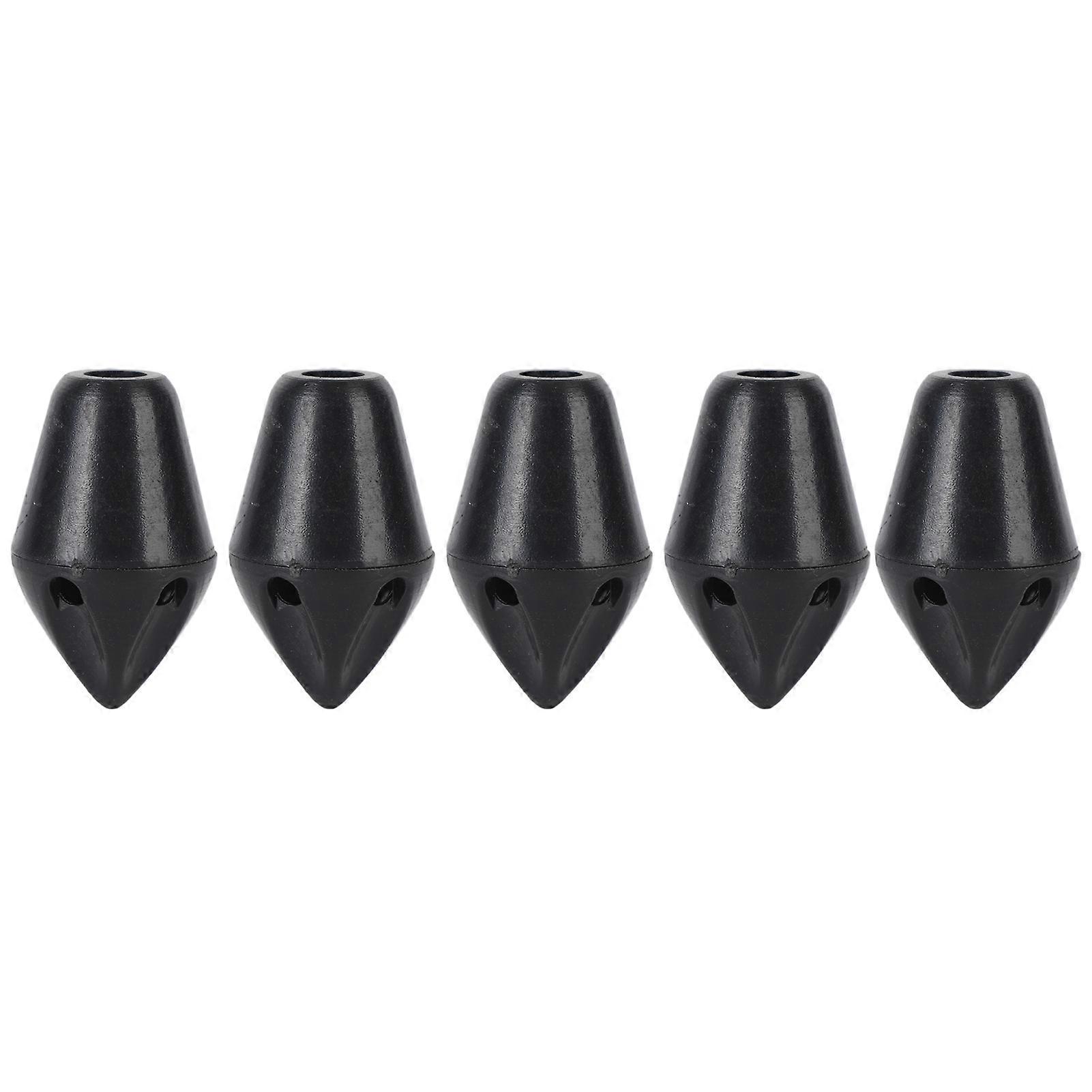 5 Pcs Archery Arrow Head Plastic Whistle Arrowhead Make Sound Archery Whistle Tip for Practice Competition 
