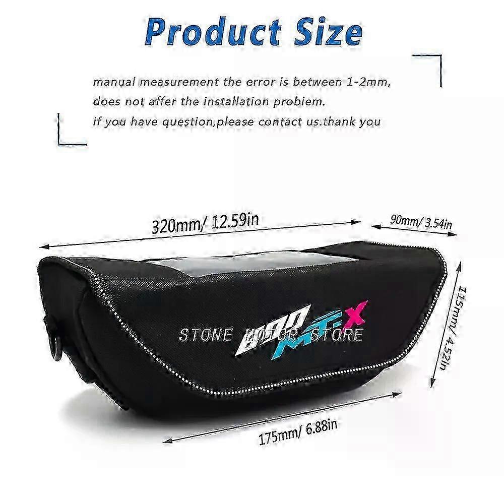 Apply Fit For  CFMOTO 800MT-X 800 MT-X 800MTX 800mt-x 800mtx 2025 New Handlebar bag waterproof Motorcycle handlebar travel navigation bag-T