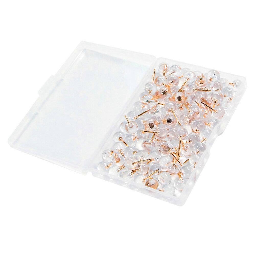 100Pcs Decorative Thumbtacks Lovely Pushpins Multi-function Thumb Tacks for DIY