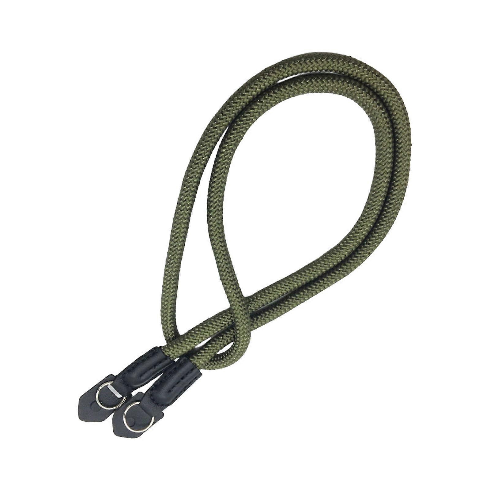 Camera Shoulder Belt Strap With Breathable Padding, Metal Connectors, Adjustable For DSLR And Mirrorless Cameras, Green
