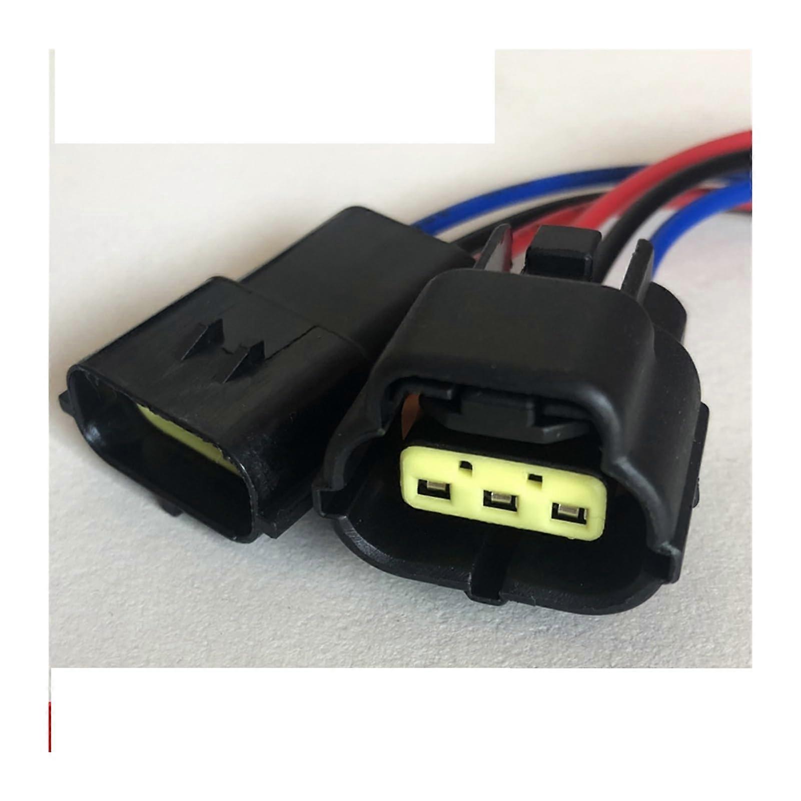 Dj70216y1.8mm Automobile Sensor Tail Wire Plug 6P Waterproof Connector Rubber Seal 8Hole 15cm Color 3P