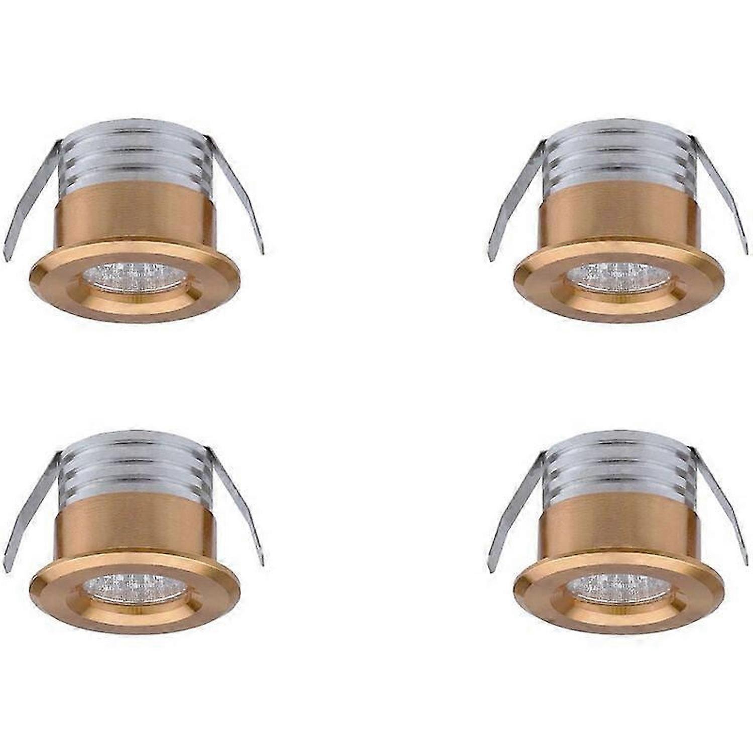 Mini-LED-Einbaustrahler, 3W, Neutrallicht, 4er-Set