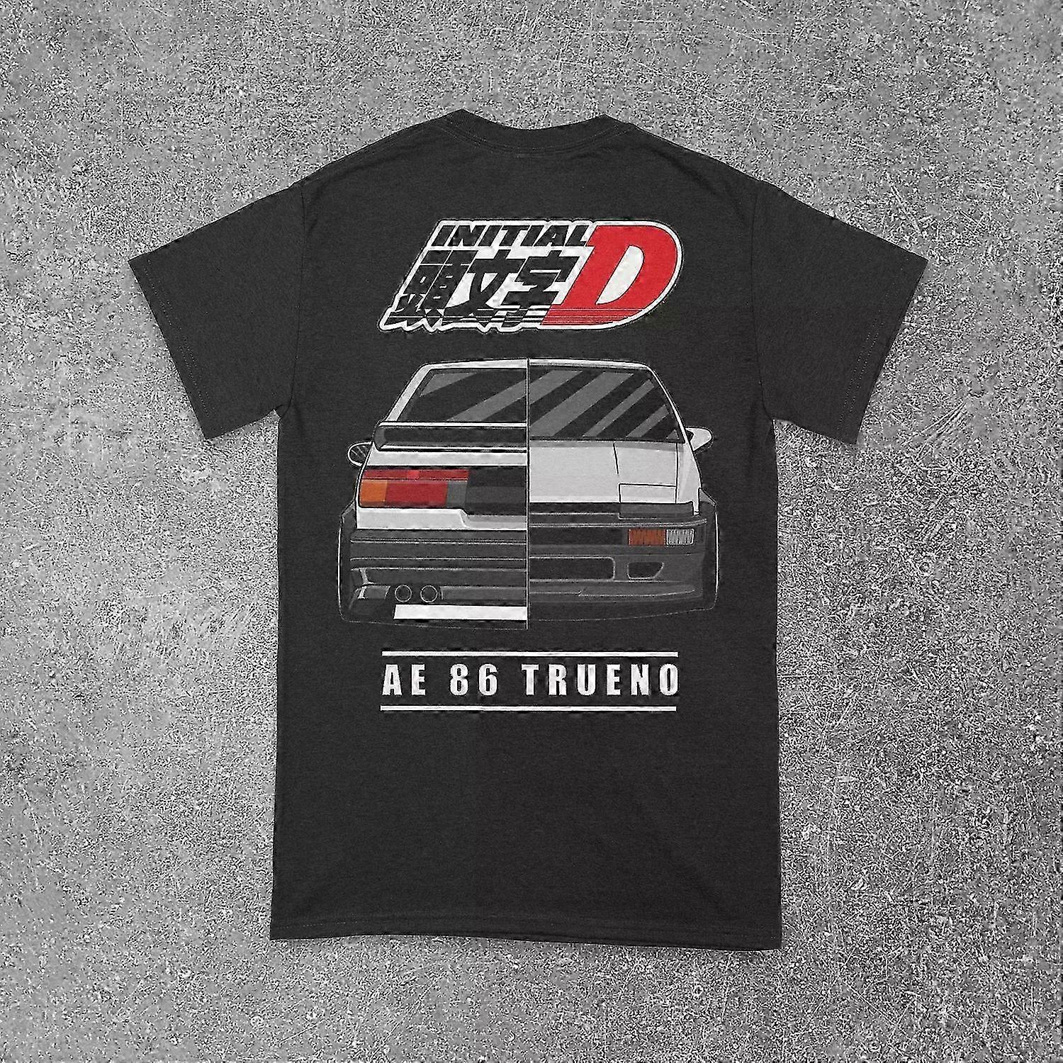 Toyota Ae86 Initial D Tshirt (back)