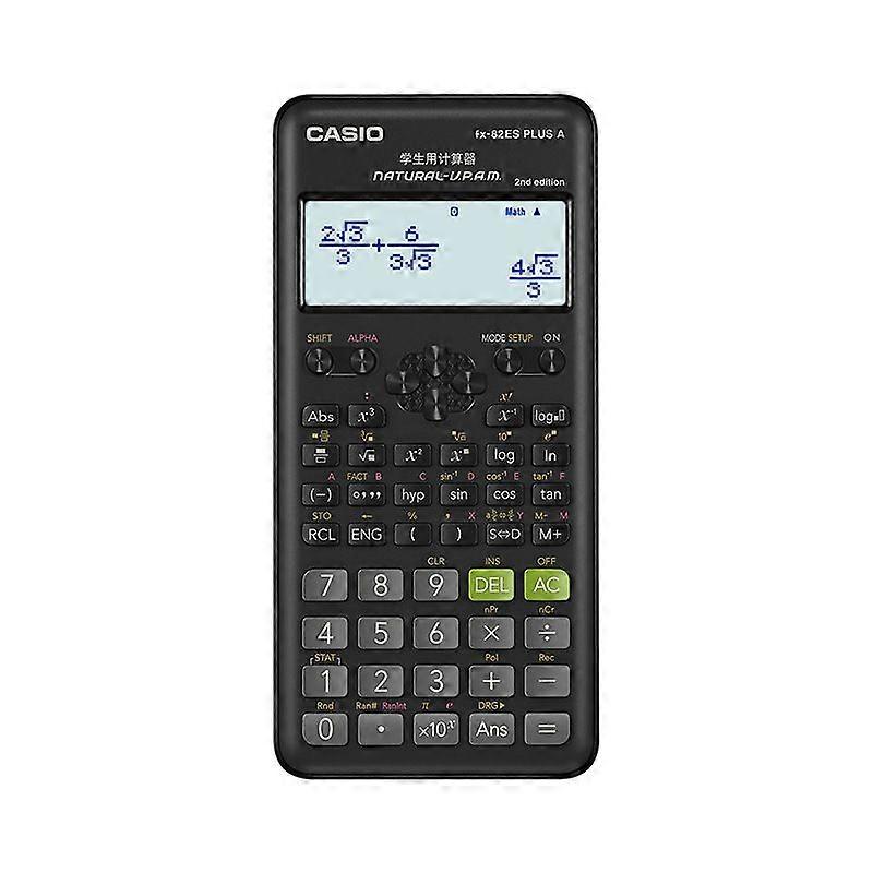 FX-82ES PLUS A Calculator Student Science Function Machine Junior High School Computer