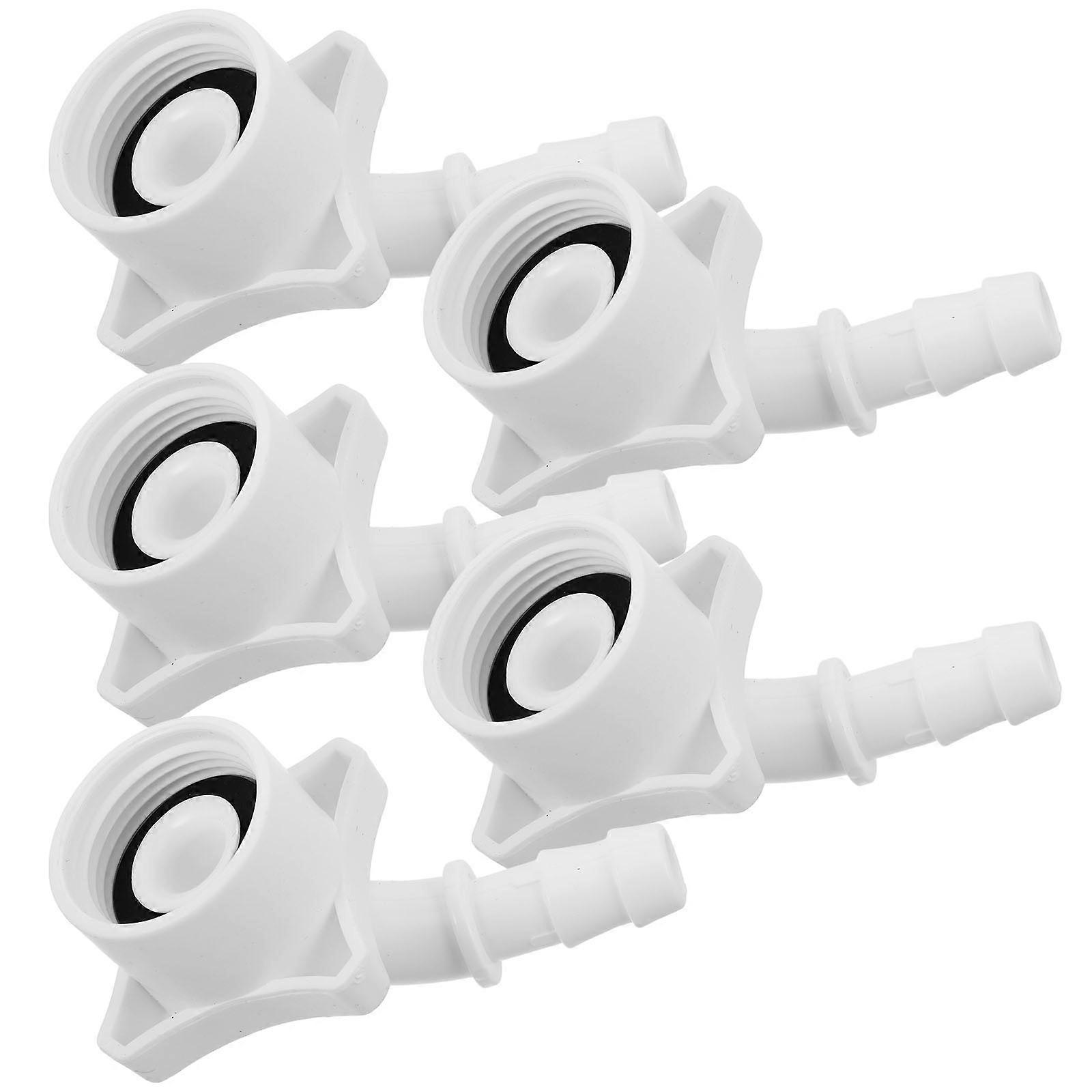 Portable Dishwasher Snap Coupling Adapter for Sink Hose Connector 5Pcs