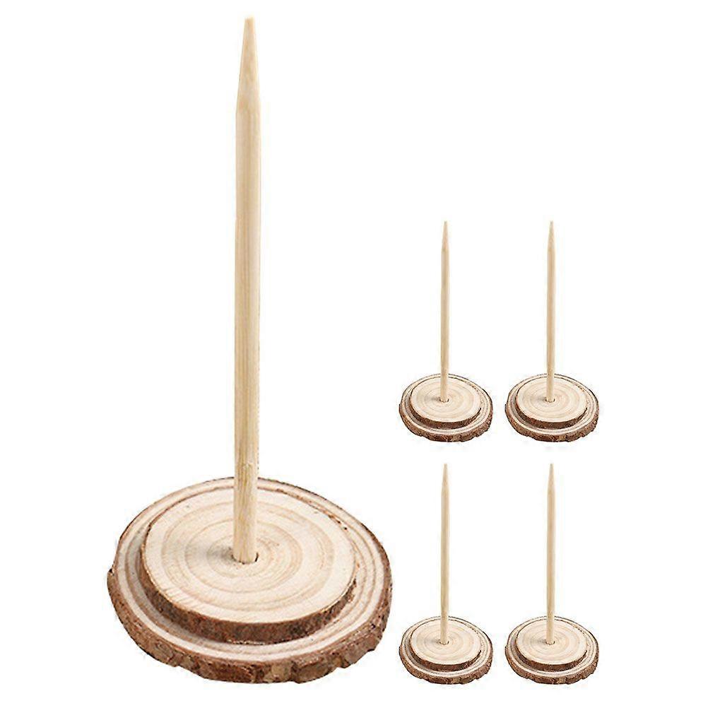 5pcs Durable Wooden Christmas Tree Stand For Artificial Trees Stable Base For Holiday Decor Christmas Tree Stand Artificial Treeartificial Tree Base (