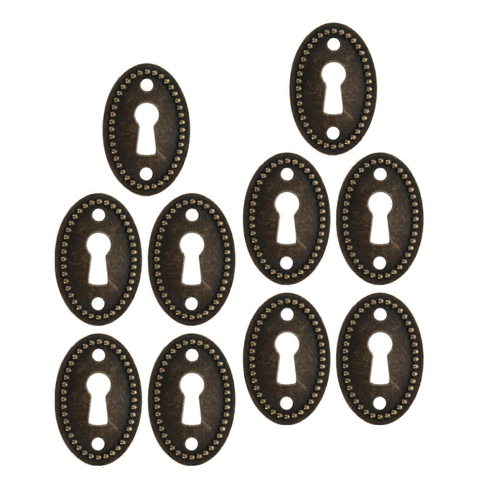 10件套锁孔盖板古董梳妆台家具装饰锁孔盖家具