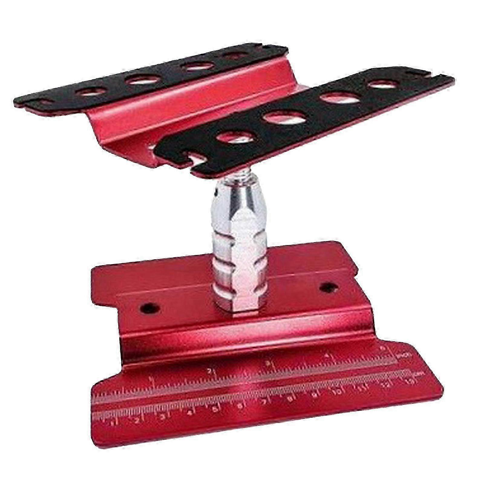 Support Stand Platform for 1:10 or 1:8 Scale Remote Control Vehicles Car Upgrades Repairing Platform Red