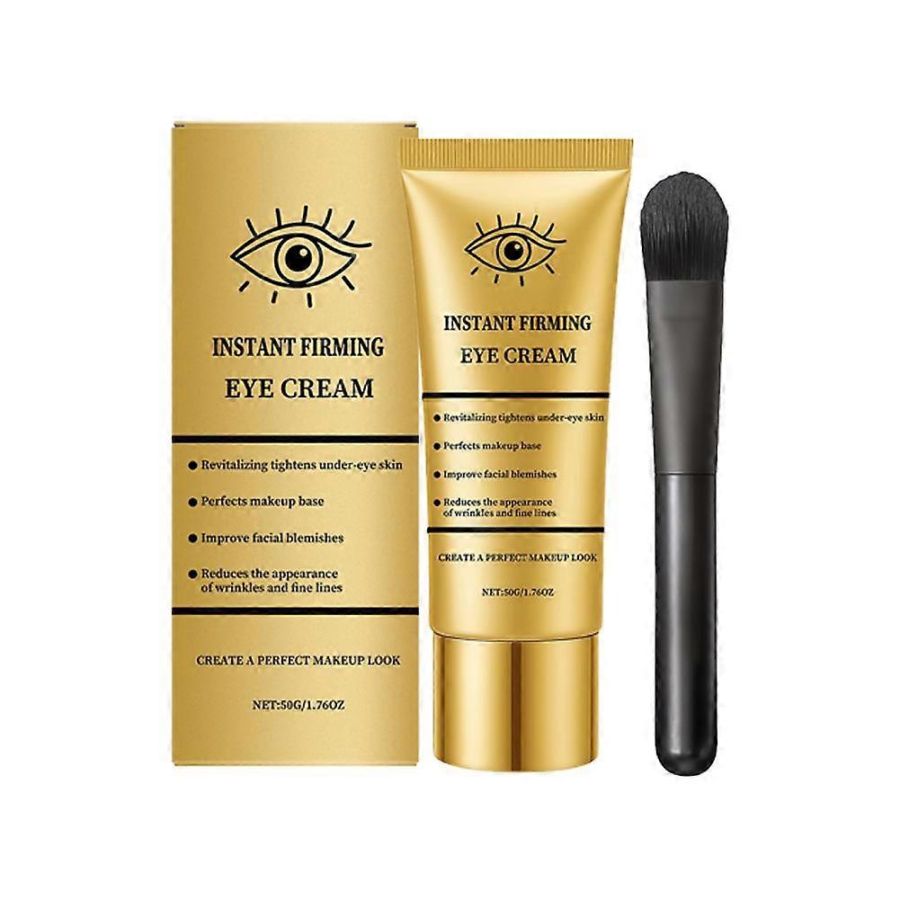 For Instant Eye Tightening Cream 50g Quickly Fades Dark Circles Reduces Fine Lines Wrinkles All Skin Types Clinically Tested Non Greasy Formula