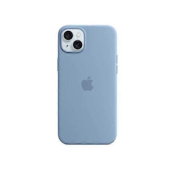 Silicone Case for iPhone 15 Plus with MagSafe Winter Blue MT193