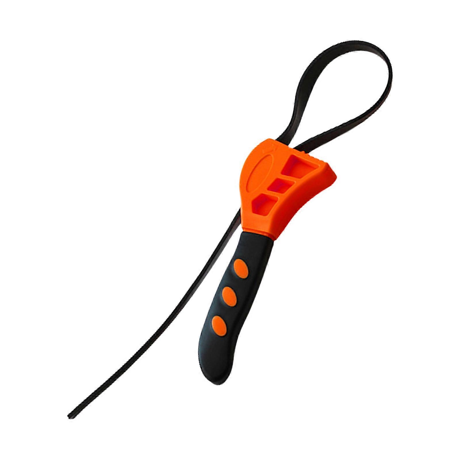 Rubber Strap Wrench Heavy Duty Design for Various Household Tasks Efficient Plumbing Repair Easy Jar Opening Pipe Work Multicolor