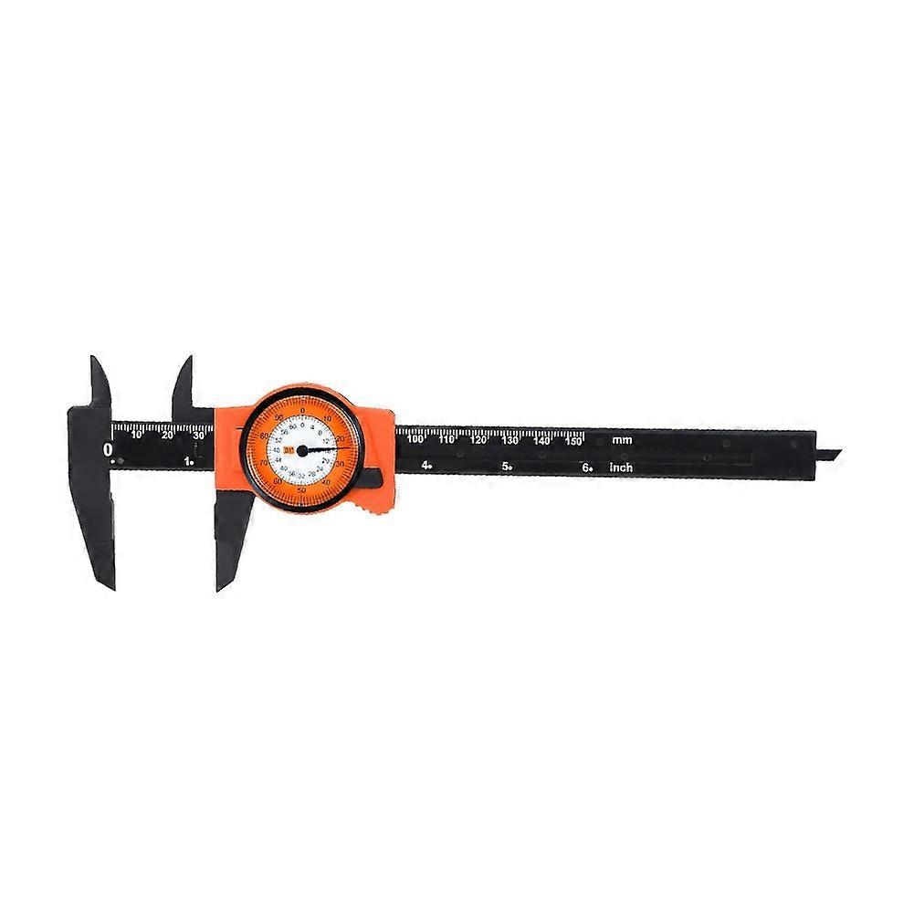 Dial Caliper Dual Reading-Precision Caliper Caliper Measuring Tool 6 Inch with Plastic Case Vernier Caliper