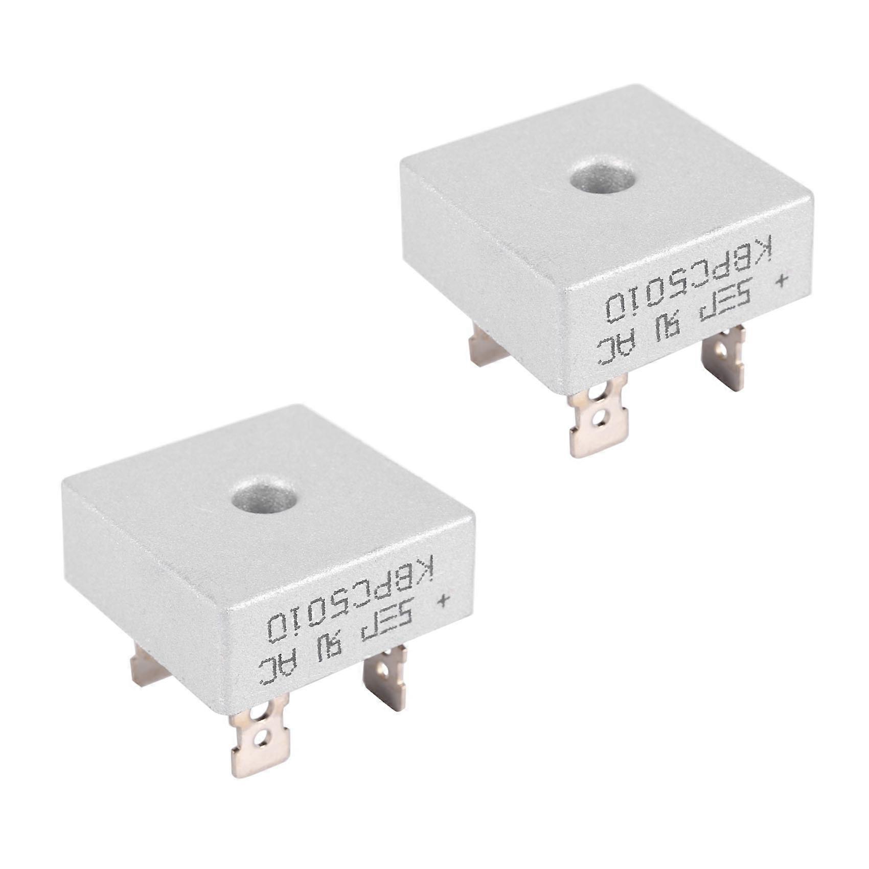 2X Single Phase Diode Bridge Rectifier 50A 1000V KBPC5010 