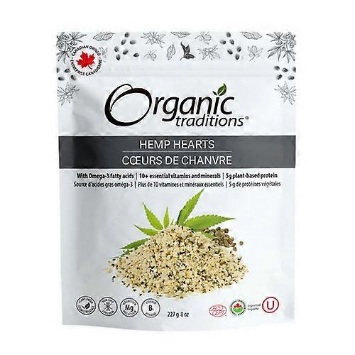 Organic Traditions Organic Hemp Hearts, 227 Grams