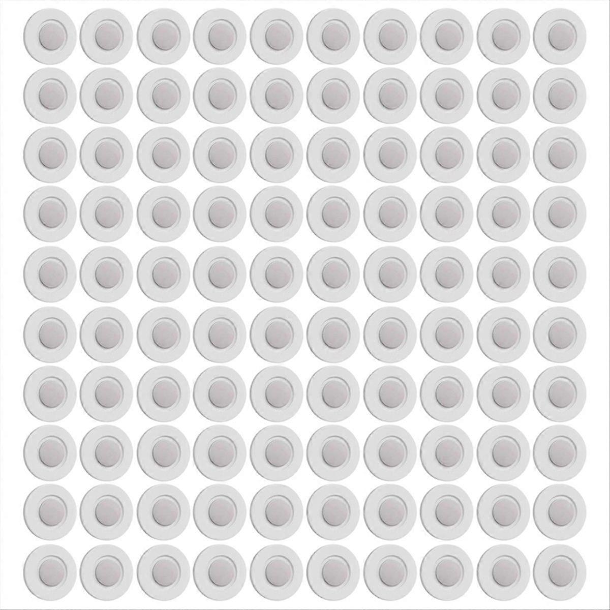 100PCS Magnetic Remote Control Holder Wall Mount Adhesive