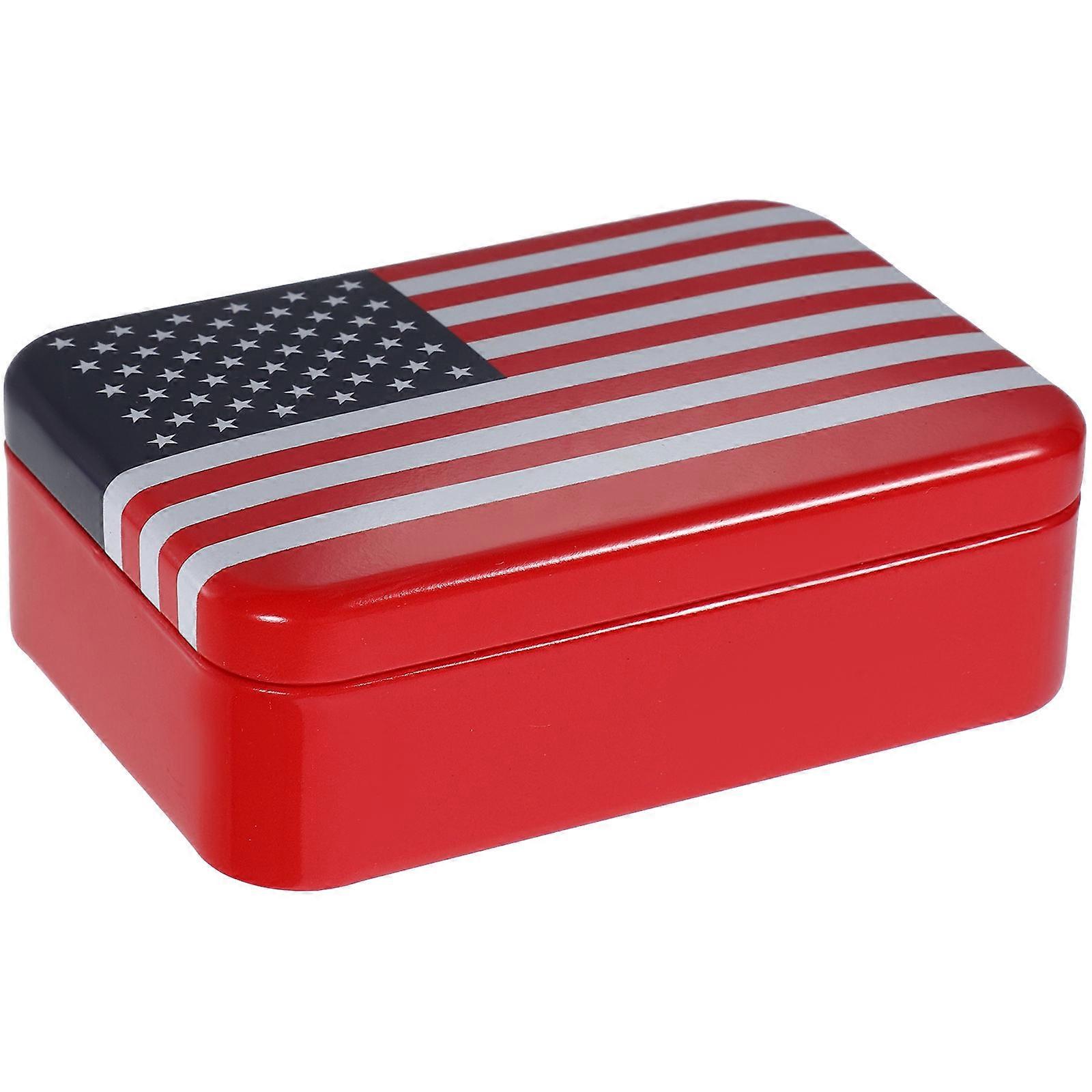 Rectangular Cookie Case For Christmas And Birthdays In Multi Color With Storage Function 2Pcs