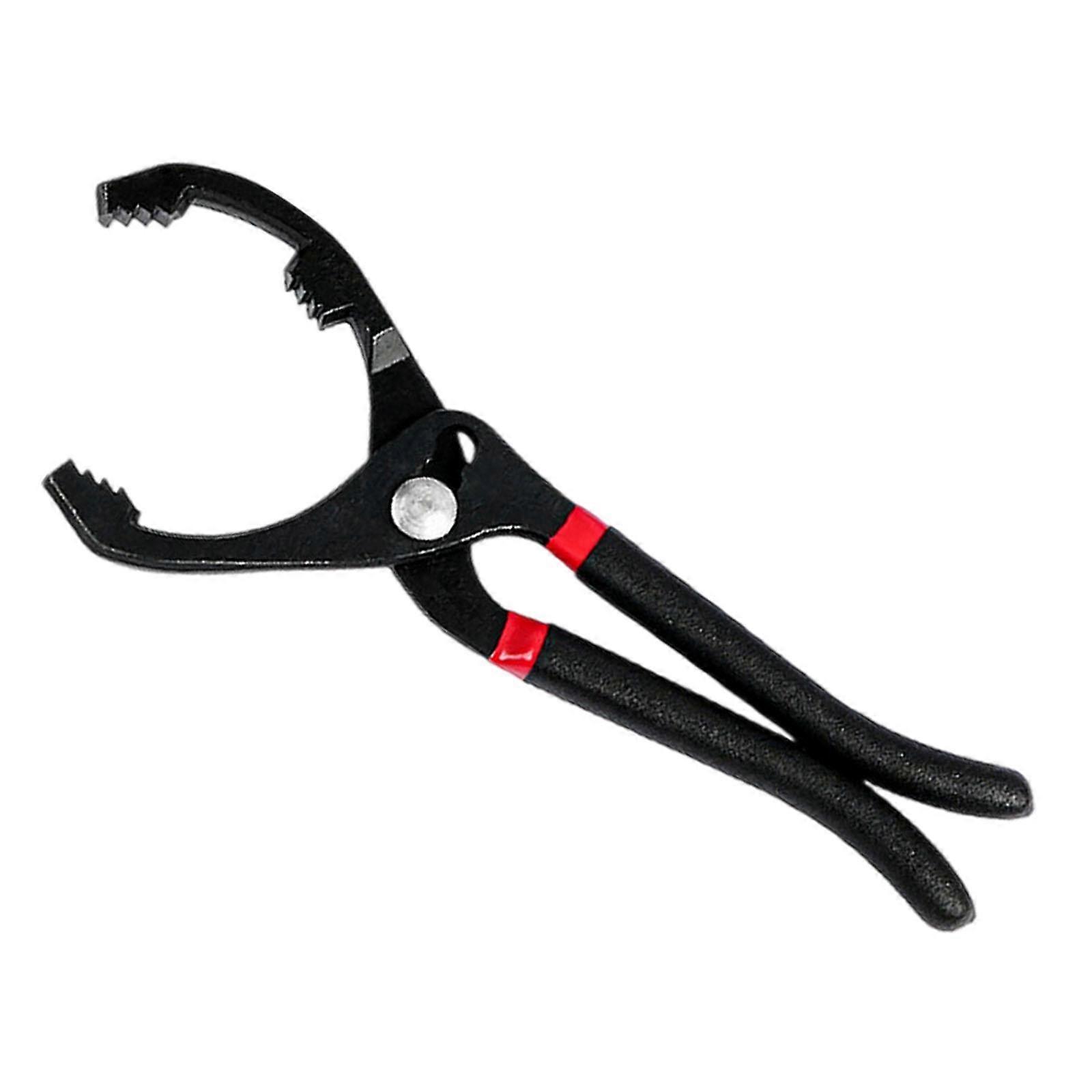 Filter Plier Hand Tool High Carbon Steel Maintenance Adjustable Sturdy High