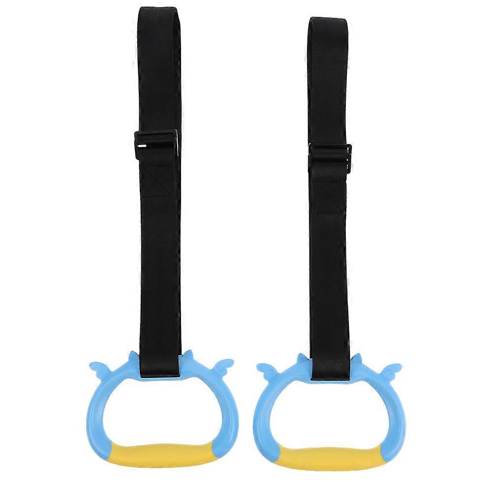 Children Pull Up Rings for Exercise 1Pair Adjustable Indoor Gym Equipment