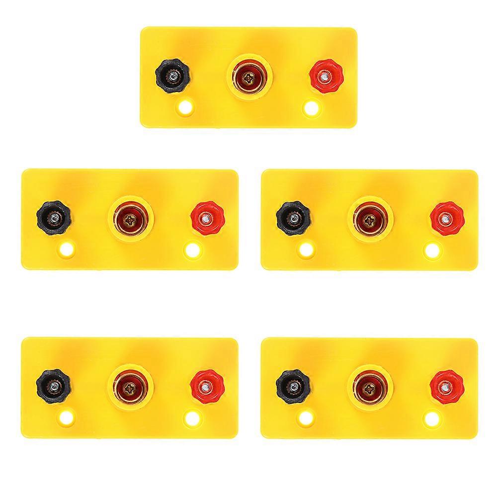 Plastic Lamp Base Physics Experiment Light Holder for Teaching Use 5Pcs