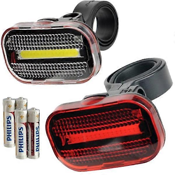 Bicycle Lighting Set 2K COB LED Front & Rear