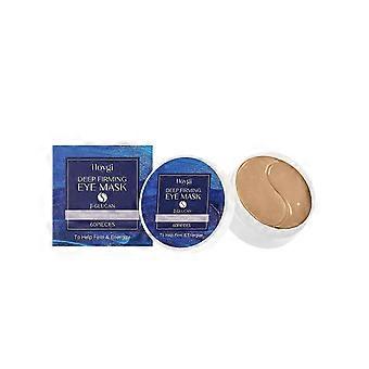 Deep Moisturizing & Brightening Firming Eye Mask with Ganoderma Extract  60 Pcs for Hydrated, Revitalized, and Youthful Eyes | Relieves Tiredness & Da