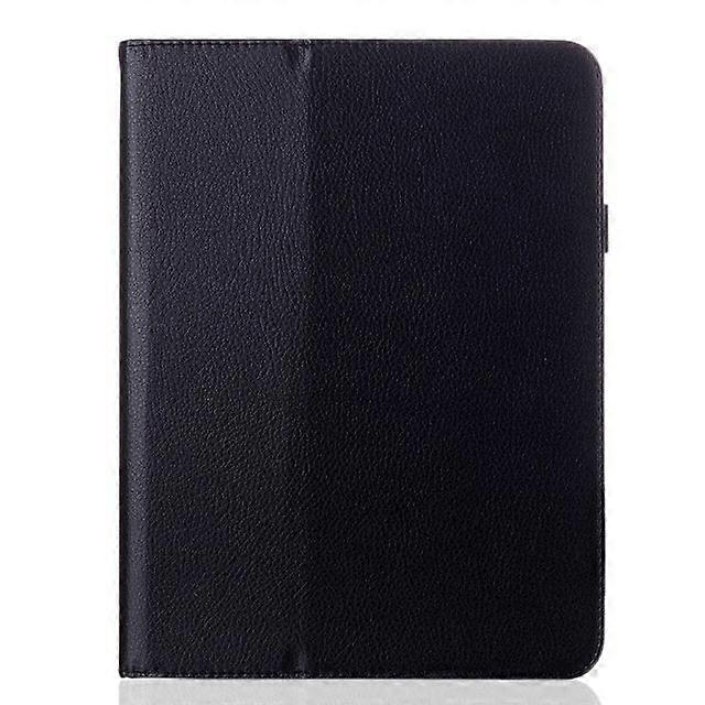 Case For Ipad 2018/2017/new 9.7 Black 2-fold Stand Litchi Grain Leather Export